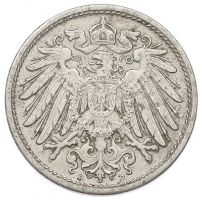 10 пфеннигов 1912 года D Германия