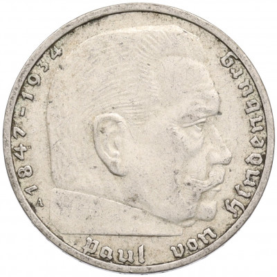 2 рейхсмарки 1937 года A Германия