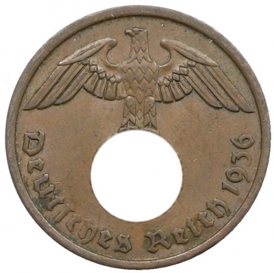 2 рейхспфеннига 1936 года A Германия