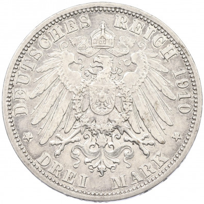 3 марки 1910 года Германия (Пруссия)