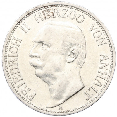 3 марки 1911 года Германия (Ангальт)