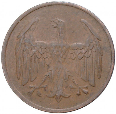 4 рейхспфеннига 1932 года А Германия