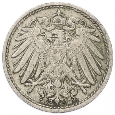 5 пфеннигов 1914 года D Германия
