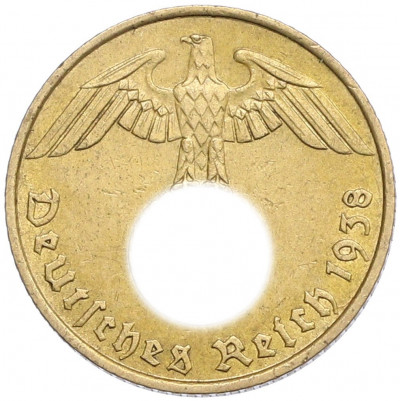 5 рейхспфеннигов 1938 года A Германия