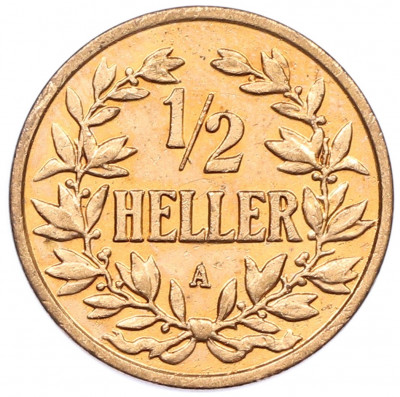 1/2 геллера 1904 года A Германская Восточная Африка