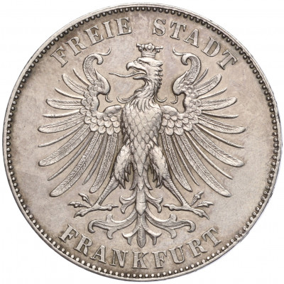 1 талер 1859 года Франкфурт «100 лет со дня рождения Фридриха Шиллера»