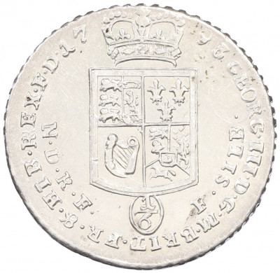 1/6 талера 1793 года Брауншвейг-Люнебург-Каленберг-Ганновер
