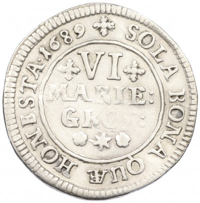 6 грошей 1689 года Брауншвейг-Люнебург