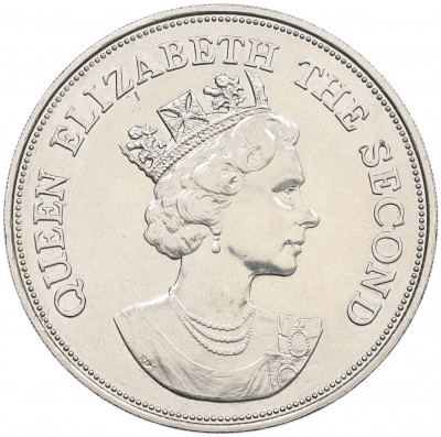 10 долларов 1985 года Гренада «Визит Королевы Елизаветы II»