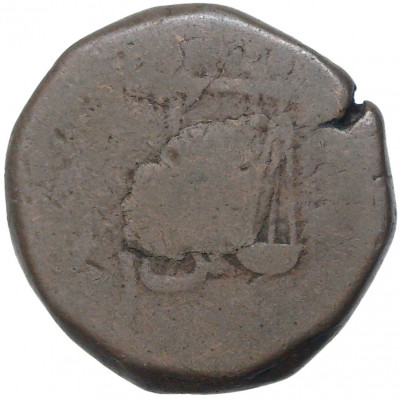 1 пайс 1822-1829 года Британская Ост-Индская компания — Бомбейское президенство