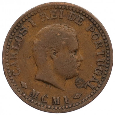 1/8 танга 1901 года Португальская Индия