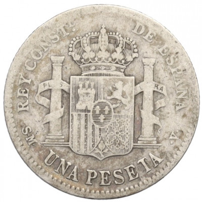 1 песета 1903 года Испания