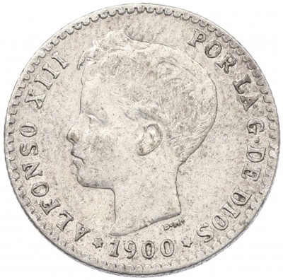 50 сентимо 1900 года Испания