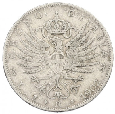 1 лира 1902 года Италия