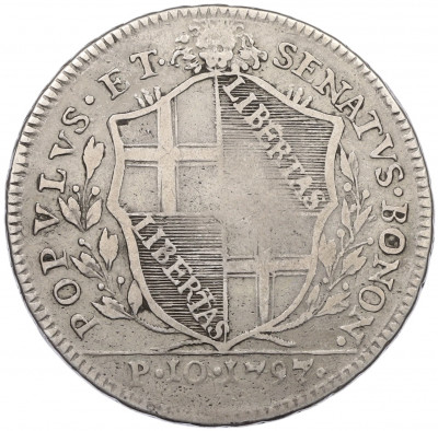 1 скудо (10 паоли) 1797 года Болонья