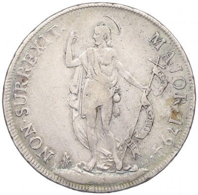 4 лиры 1794 года Генуя