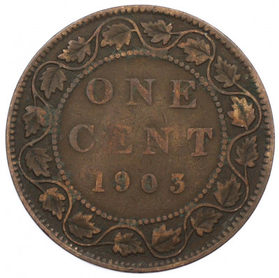 1 цент 1903 года Канада