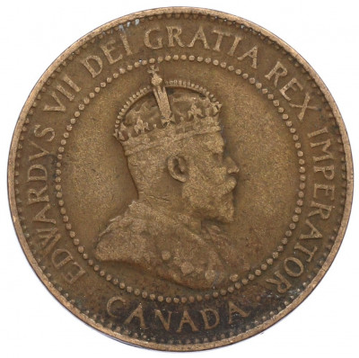 1 цент 1906 года Канада