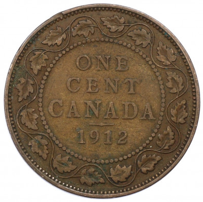 1 цент 1912 года Канада