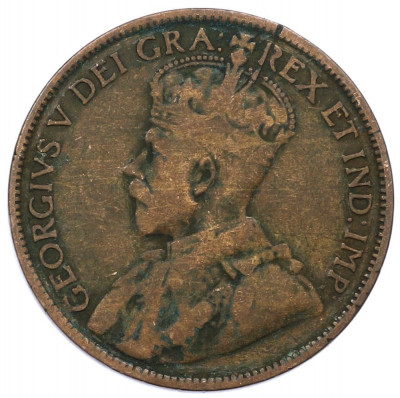 1 цент 1912 года Канада