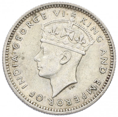 10 центов 1941 года Малайя