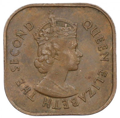 1 цент 1957 года Малайя и Британское Борнео