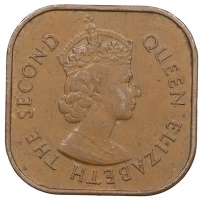 1 цент 1958 года Малайя и Британское Борнео