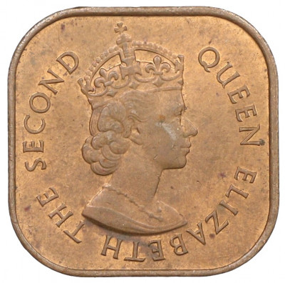 1 цент 1961 года Малайя и Британское Борнео