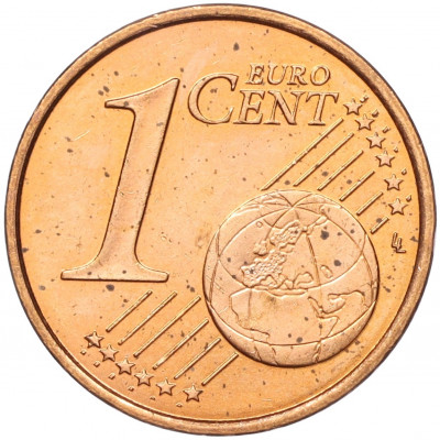 1 евроцент 2001 года Монако
