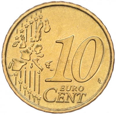 10 евроцентов 2001 года Монако