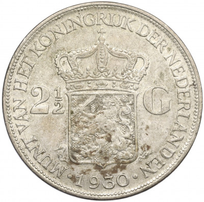 2 1/2 гульдена 1930 года Нидерланды