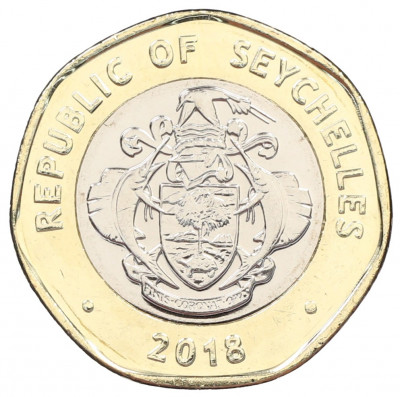 10 рупий 2018 года Сейшелы