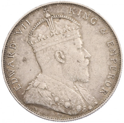 1 доллар 1907 года Стрейтс Сетлментс