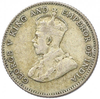 10 центов 1927 года Стрейтс Сетлментс