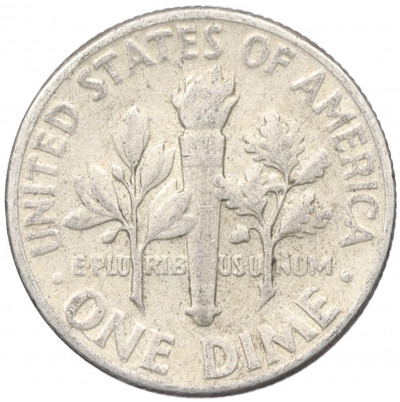 1 дайм (10 центов) 1957 года США