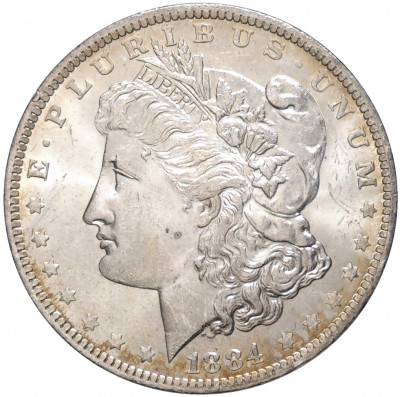 1 доллар 1884 года O США