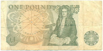 1 фунт 1978 года Великобритания (Банк Англии)