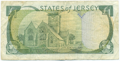 1 фунт 2000 года Джерси