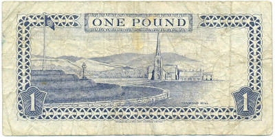 1 фунт 1990 года Остров Мэн