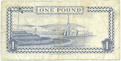 1 фунт 1991 года Остров Мэн