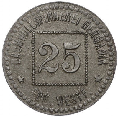 25 пфеннигов 1917 года Германия — город Эпе (Нотгельд)