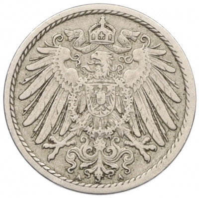 5 пфеннигов 1901 года А Германия