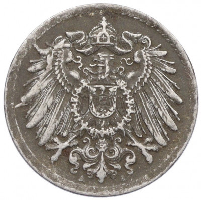 5 пфеннигов 1915 года А Германия