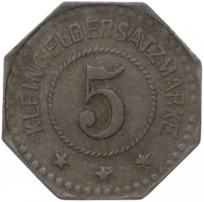 5 пфеннигов 1917 года Германия — город Зост (Нотгельд)