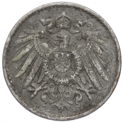 5 пфеннигов 1918 года А Германия