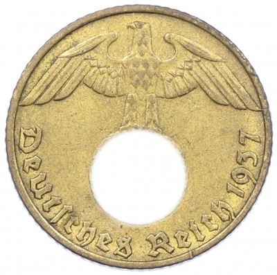 5 рейхспфеннигов 1937 года E Германия