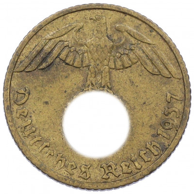 5 рейхспфеннигов 1937 года F Германия