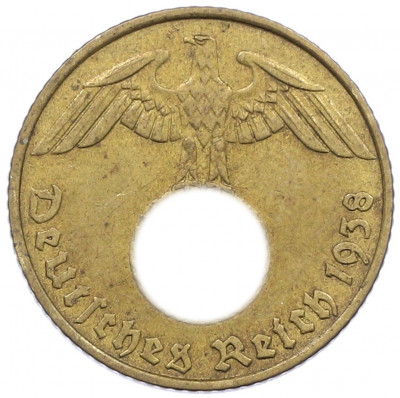 5 рейхспфеннигов 1938 года E Германия