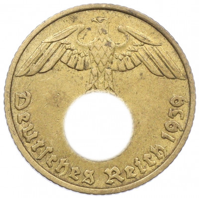 5 рейхспфеннигов 1939 года E Германия