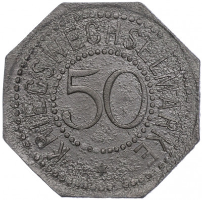 50 пфеннигов 1917 года Германия — город Бергедорф (Нотгельд)